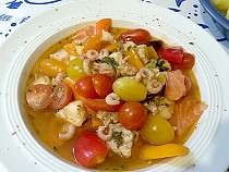 Bouillabaisse mit Tomaten