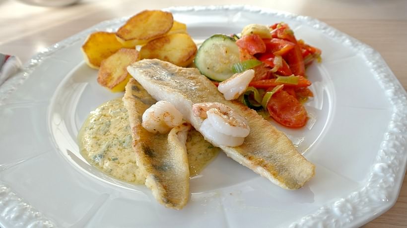 Gebratener Zander